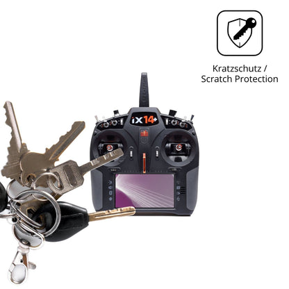 2x Schutzfolie klar für Spektrum iX14 Plus Display (4)