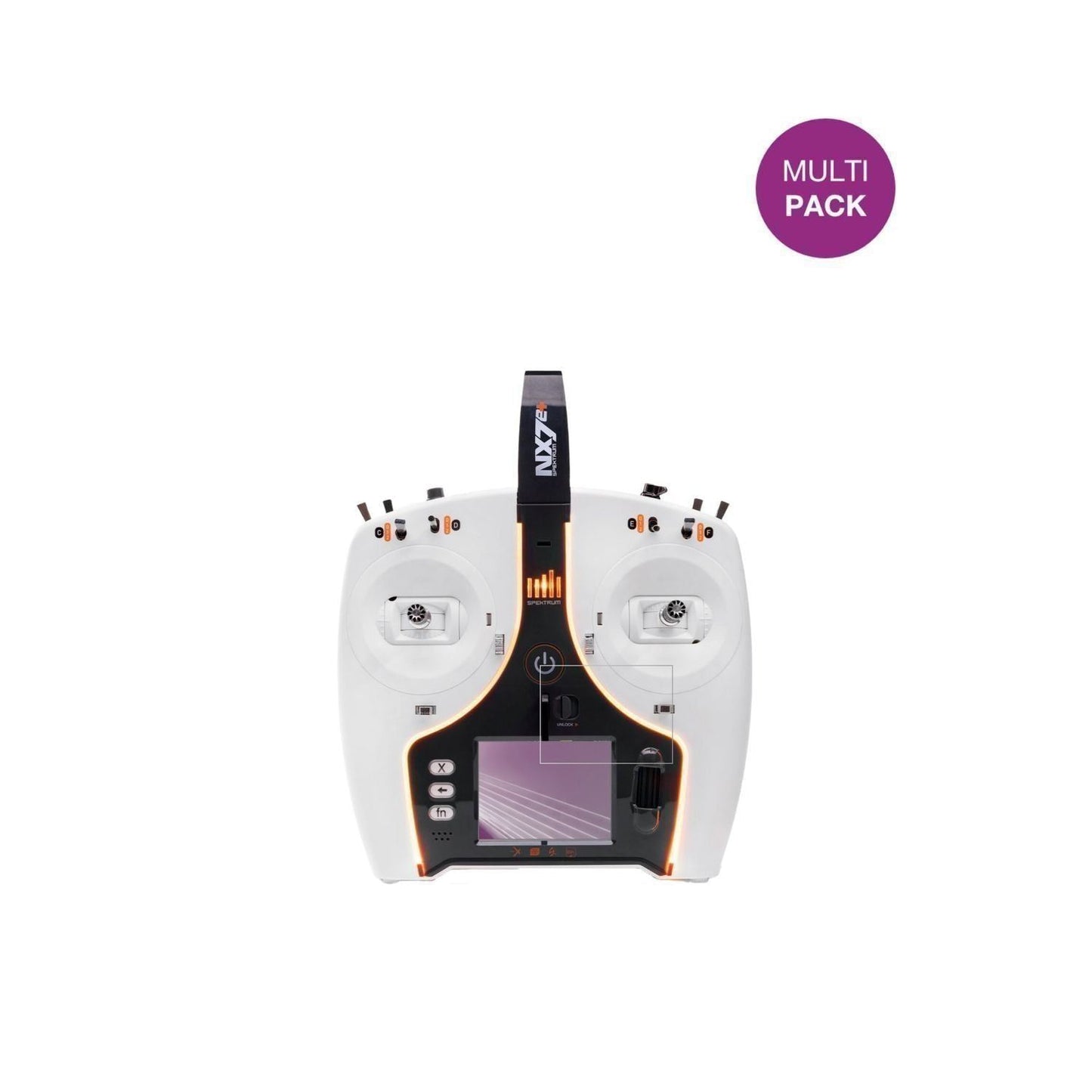 2x Schutzfolie klar für Spektrum NX7e Plus Display (2)