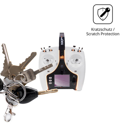 2x Schutzfolie klar für Spektrum NX7e Plus Display (4)