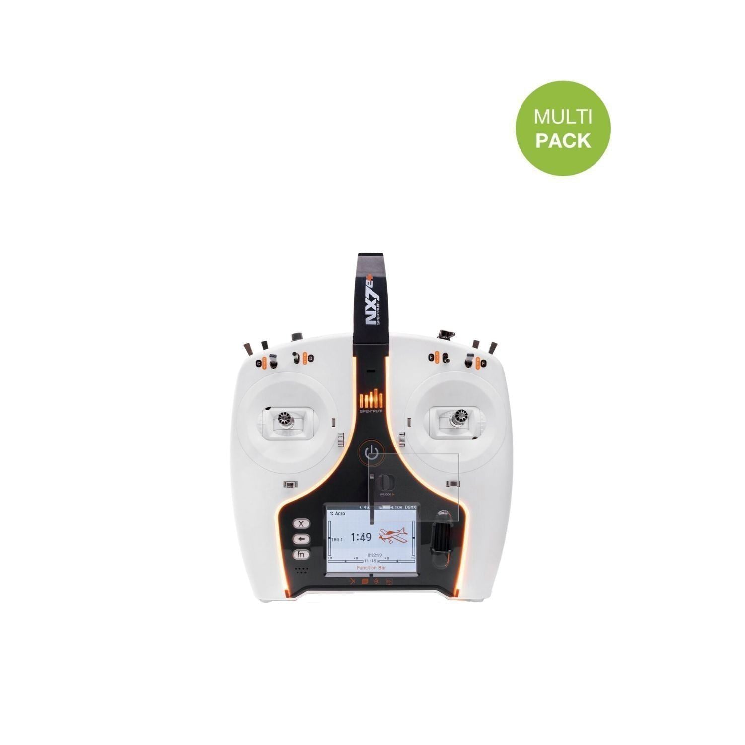2x Schutzfolie matt für Spektrum NX7e Plus Display (2)