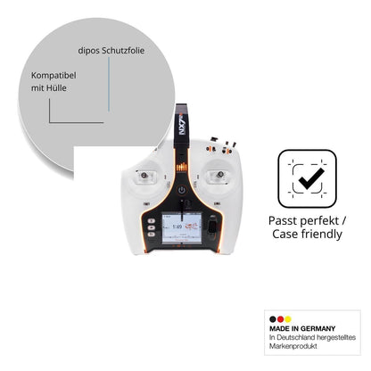 2x Schutzfolie matt für Spektrum NX7e Plus Display (6)