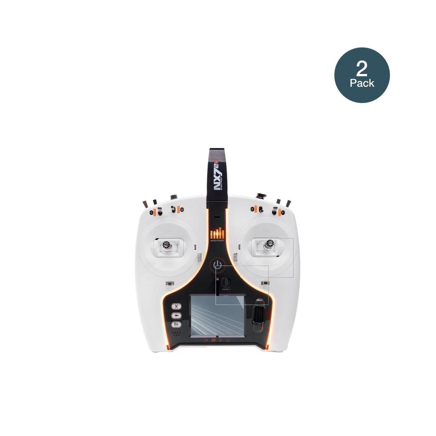 2x 9H Schutzfolie für Spektrum NX7e Plus Panzerfol (2)