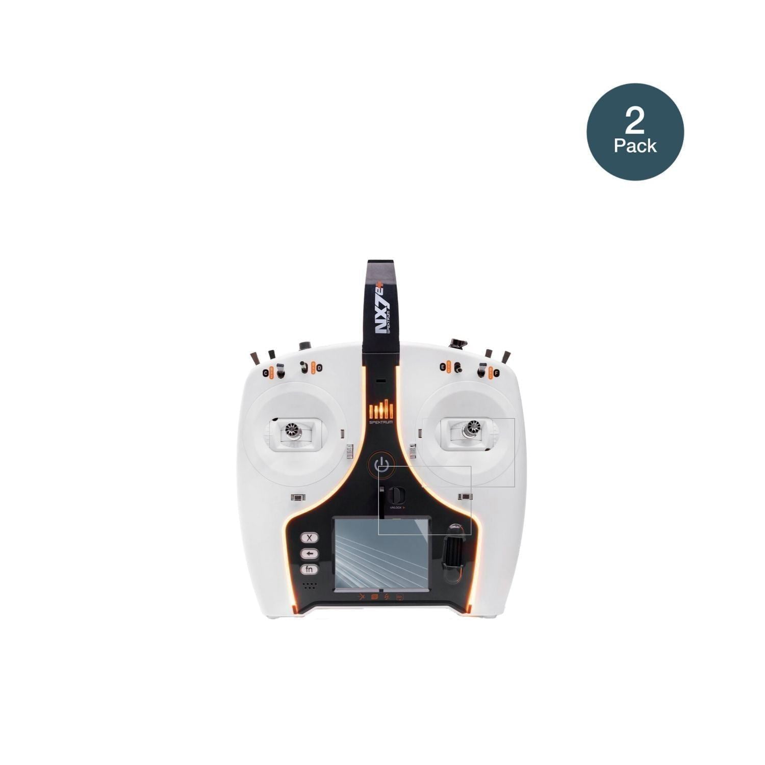 2x 9H Schutzfolie für Spektrum NX7e Plus Panzerfol (2)