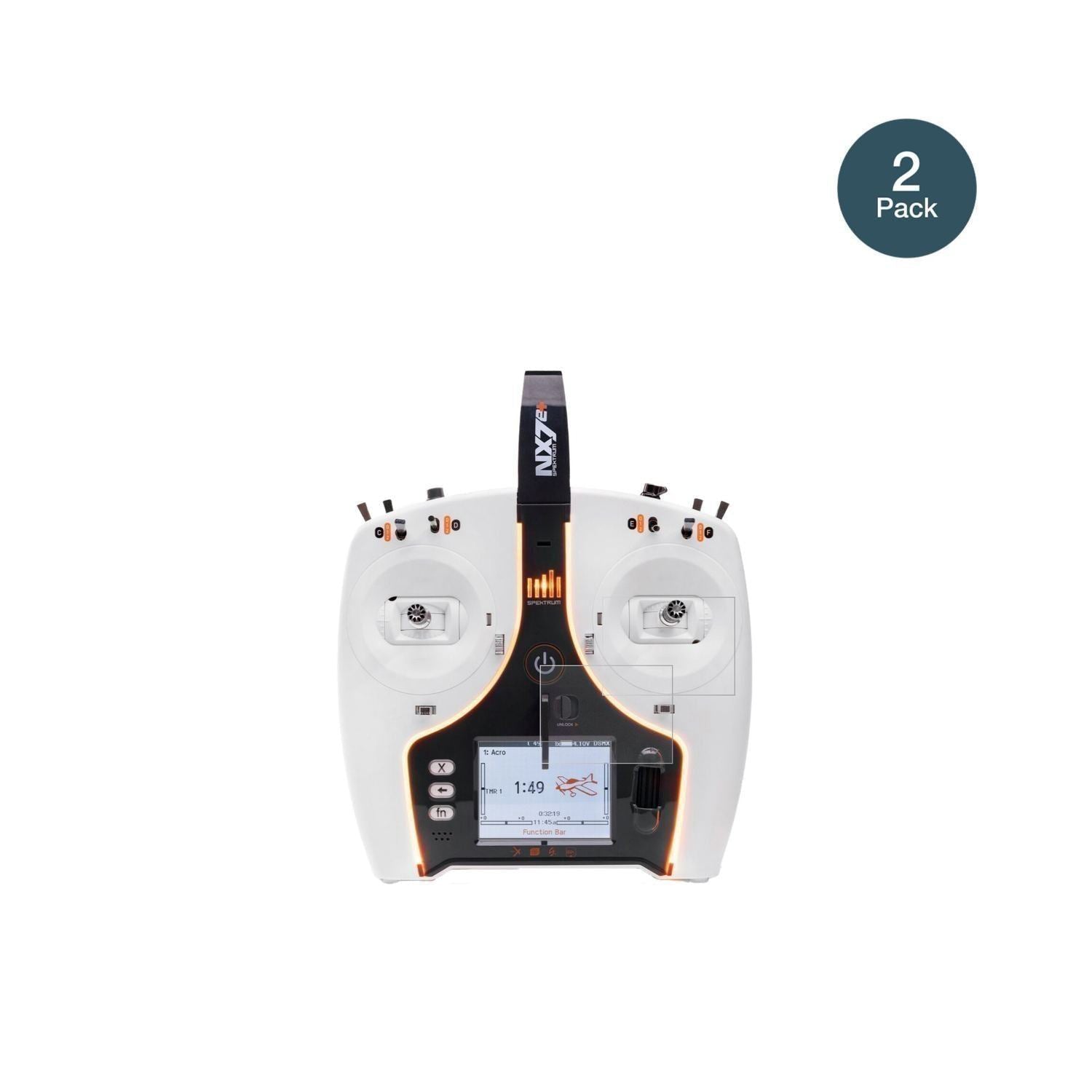 2x 9H Schutzfolie matt für Spektrum NX7e Plus Panz (2)