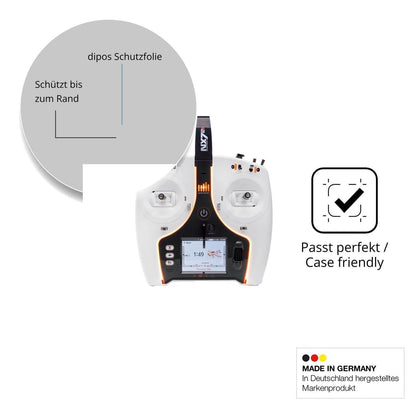 2x 9H Schutzfolie matt für Spektrum NX7e Plus Panz (6)