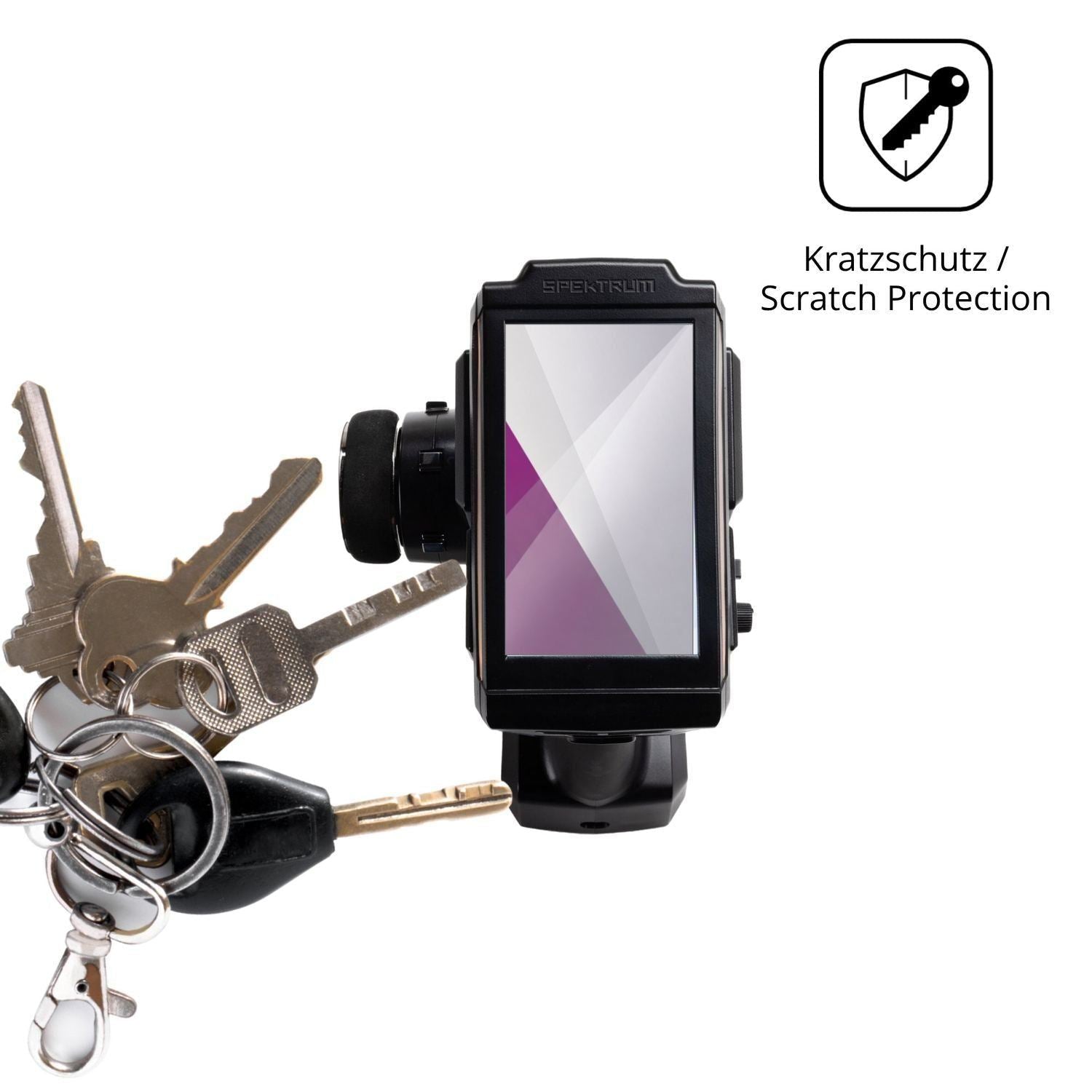 2x Schutzfolie klar für Spektrum iXSR Plus Display (4)