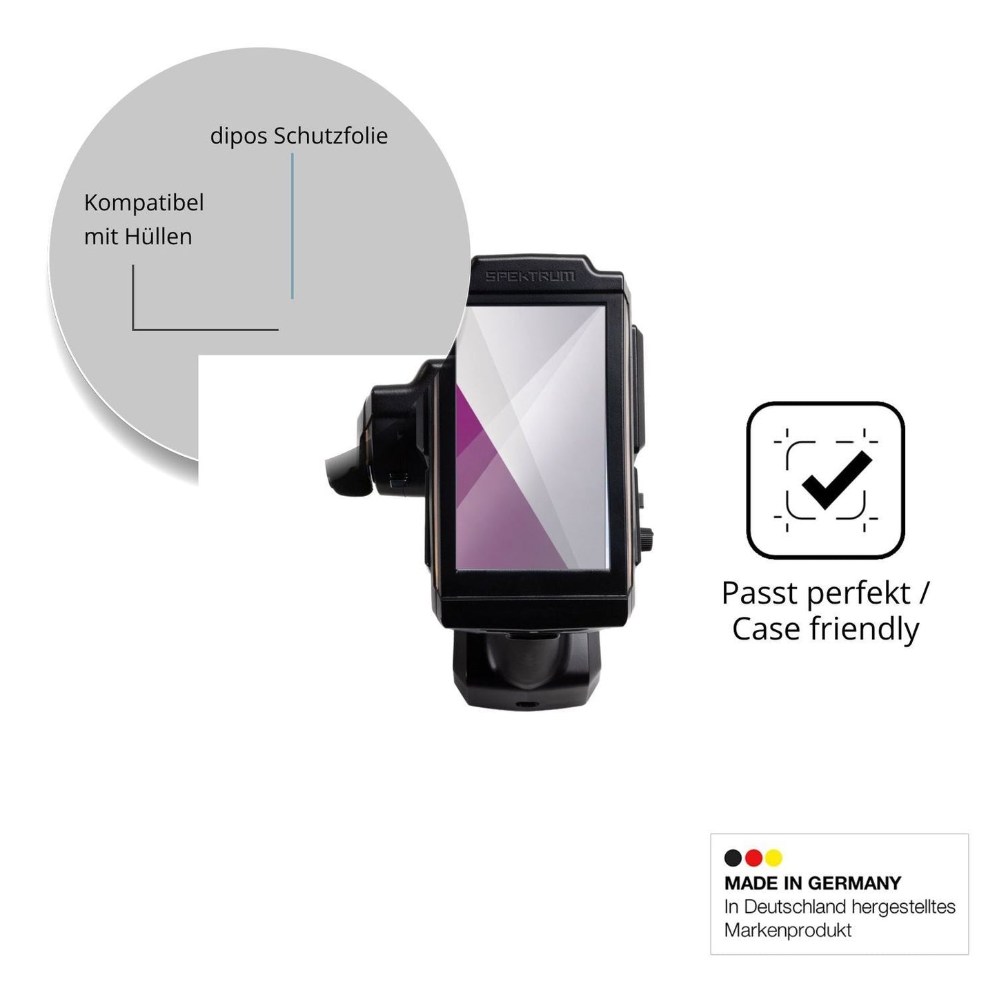 2x Schutzfolie klar für Spektrum iXSR Plus Display (6)