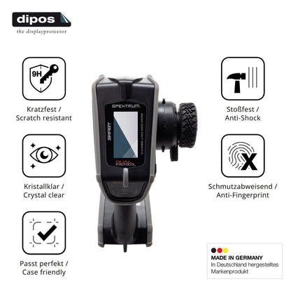 2x 9H Schutzfolie für Spektrum DX Rugged Plus Panz (7)