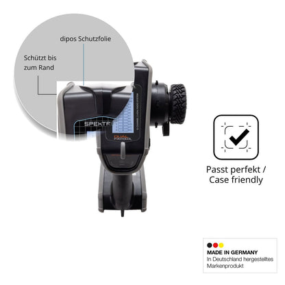 2x 9H Schutzfolie matt für Spektrum DX Rugged Plus (6)