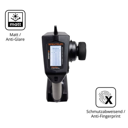 2x Schutzfolie matt für Spektrum DXC Plus Display- (5)