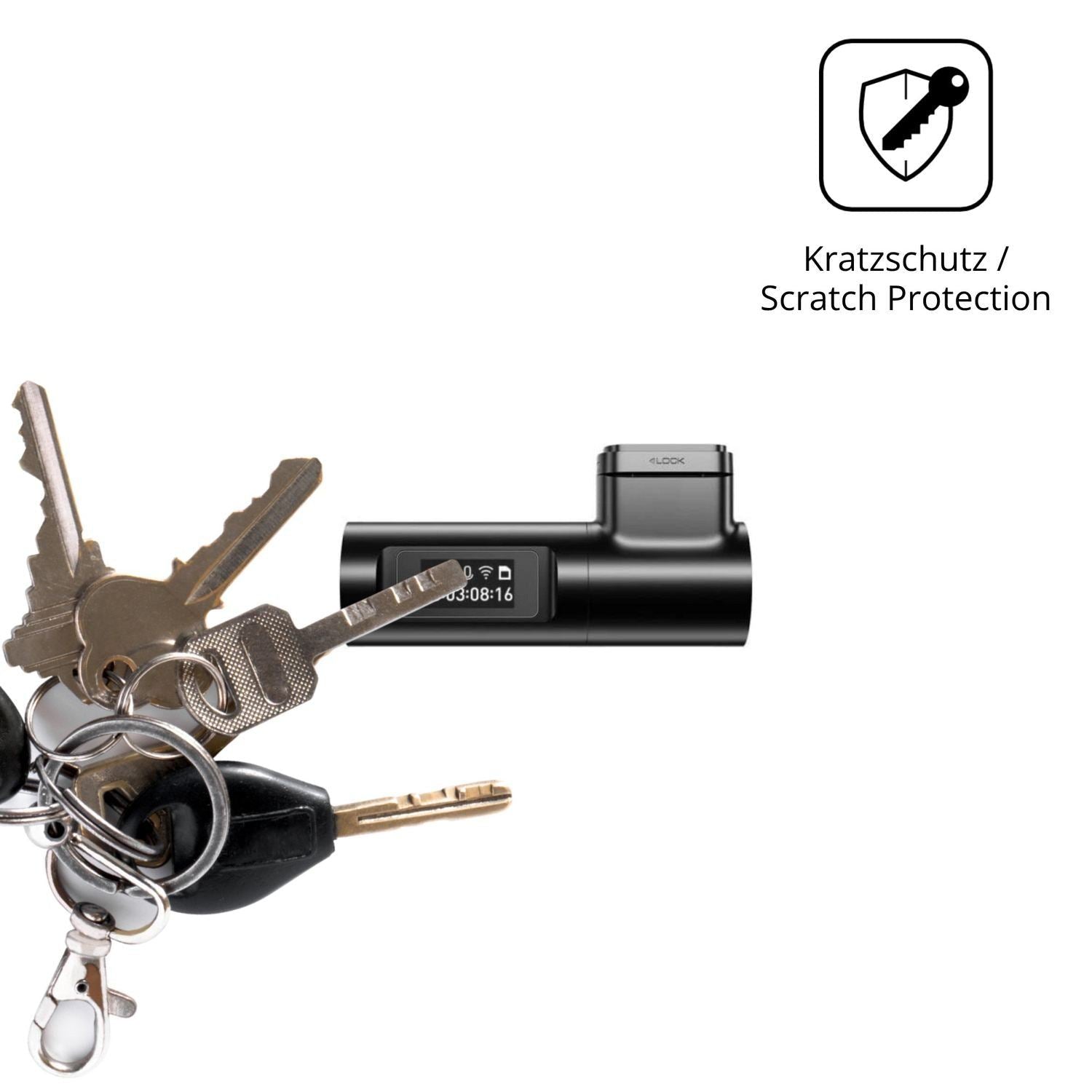 2x Schutzfolie matt für Azdome M330 Display-Schutz (4)