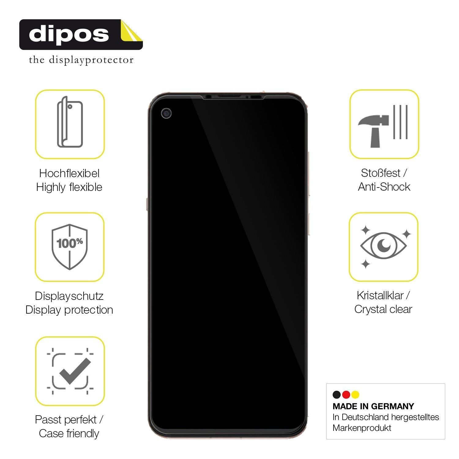 2x 3D Full Cover Schutzfolie für Hisense U30 (7)