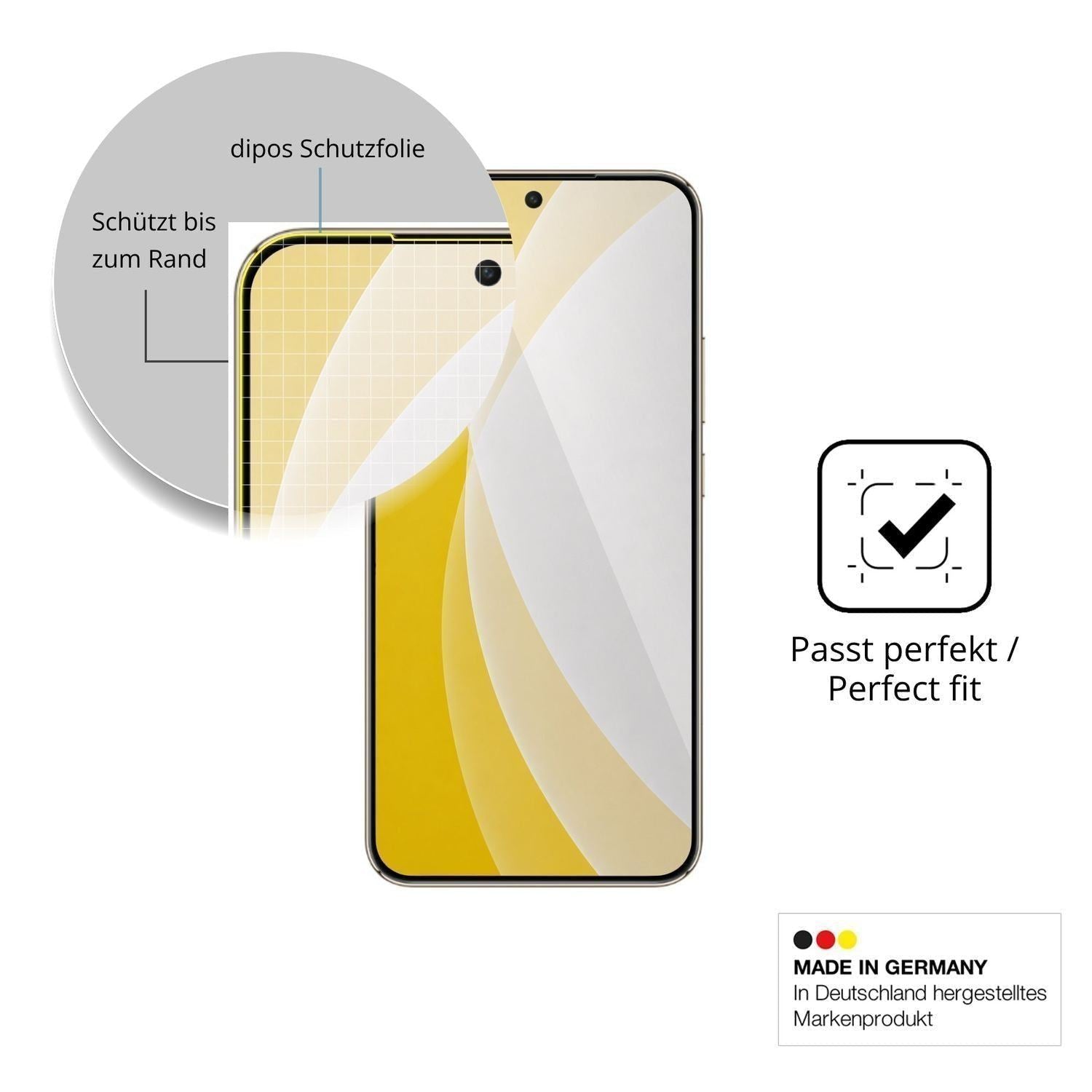 2x 3D Full Cover Schutzfolie für Honor X70 Pro Max (6)