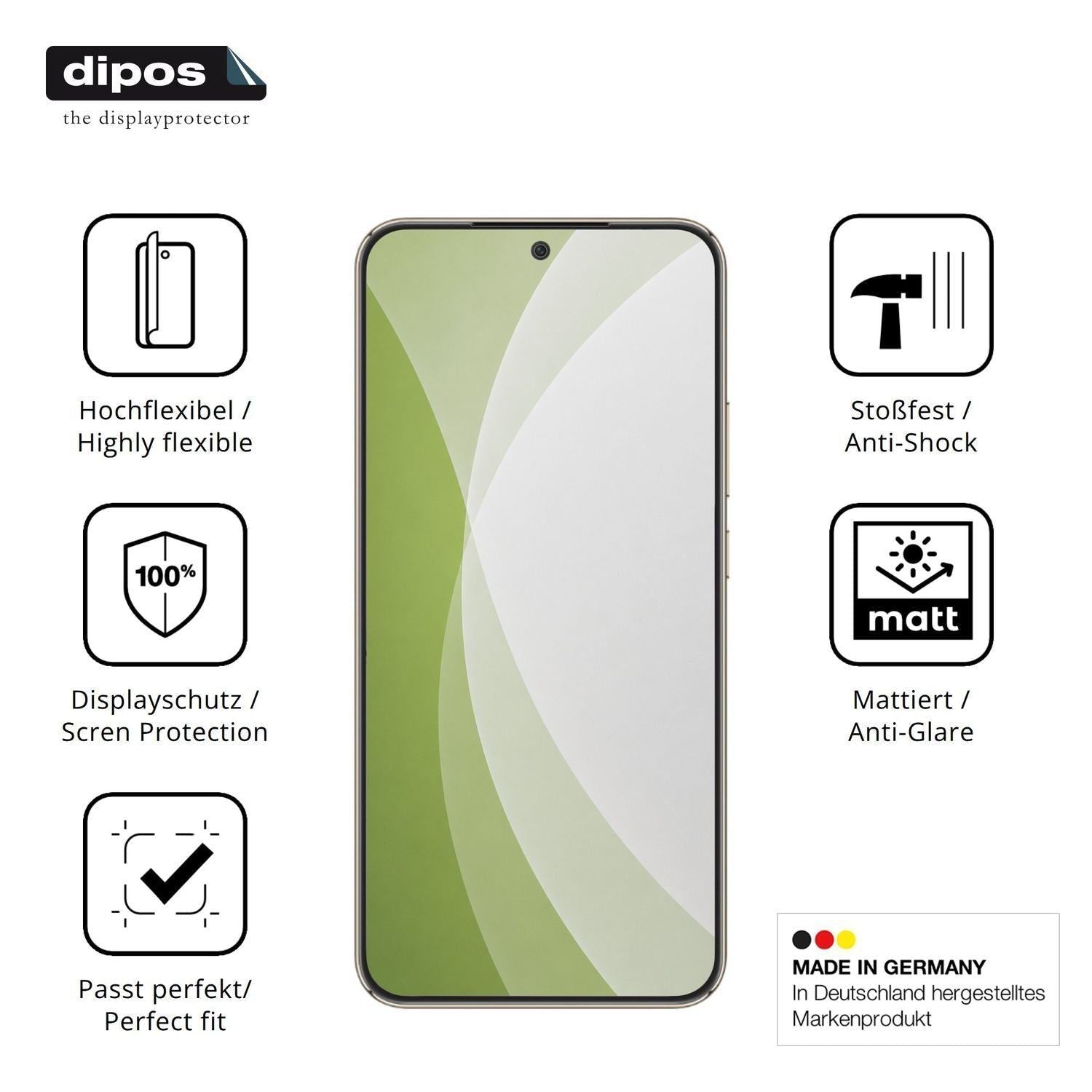 2x Full Cover Schutzfolie matt für Honor X70 Pro M (7)
