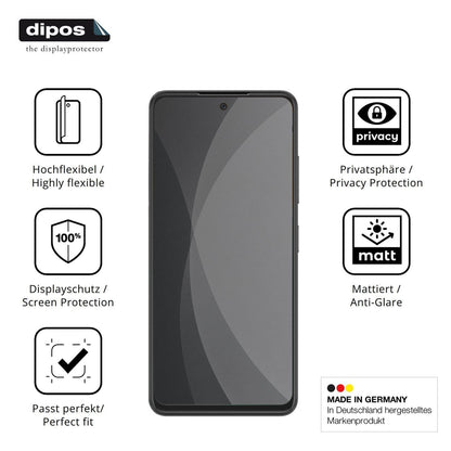 Full Cover Privacy Blickschutzfolie für ZTE Fresh  (5)