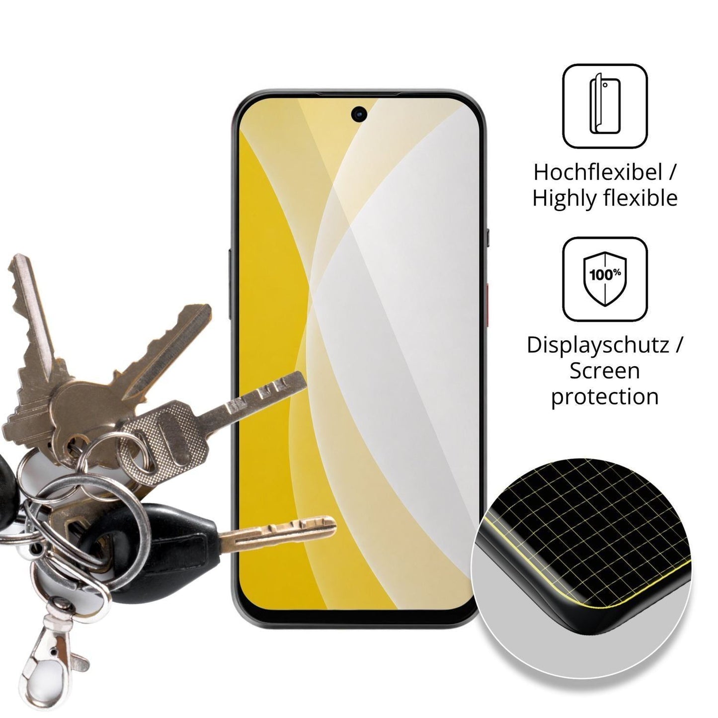 2x 3D Full Cover Schutzfolie für ZTE Fresh 70 Plus (3)