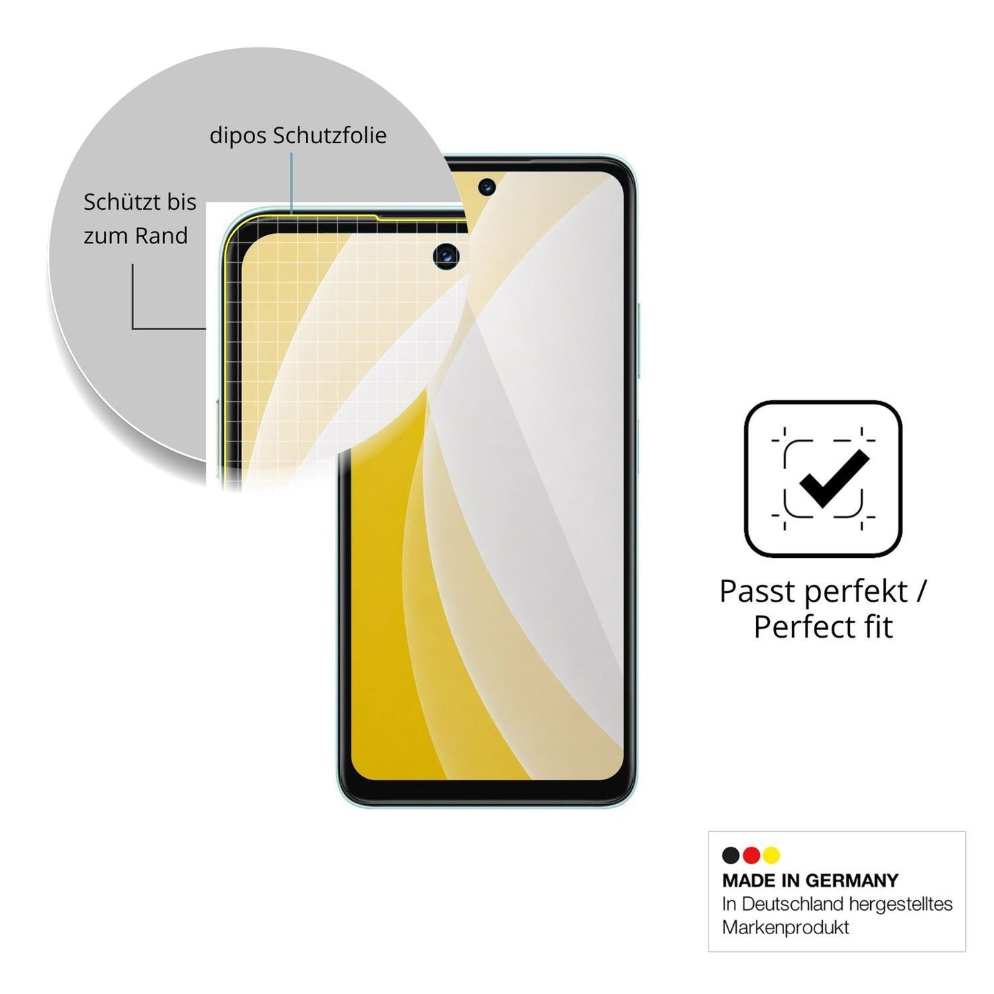 2x 3D Full Cover Schutzfolie für Huawei Nova Y73s (6)