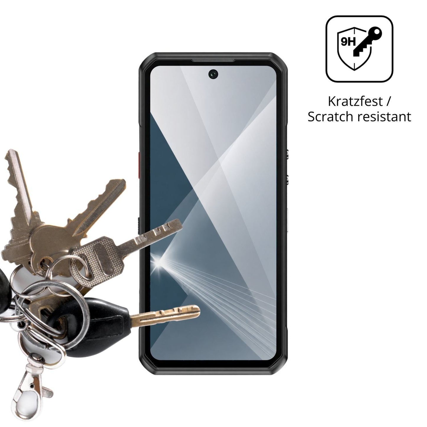 2x 9H Schutzfolie für Oukitel WP500 Ultra Panzerfo (3)