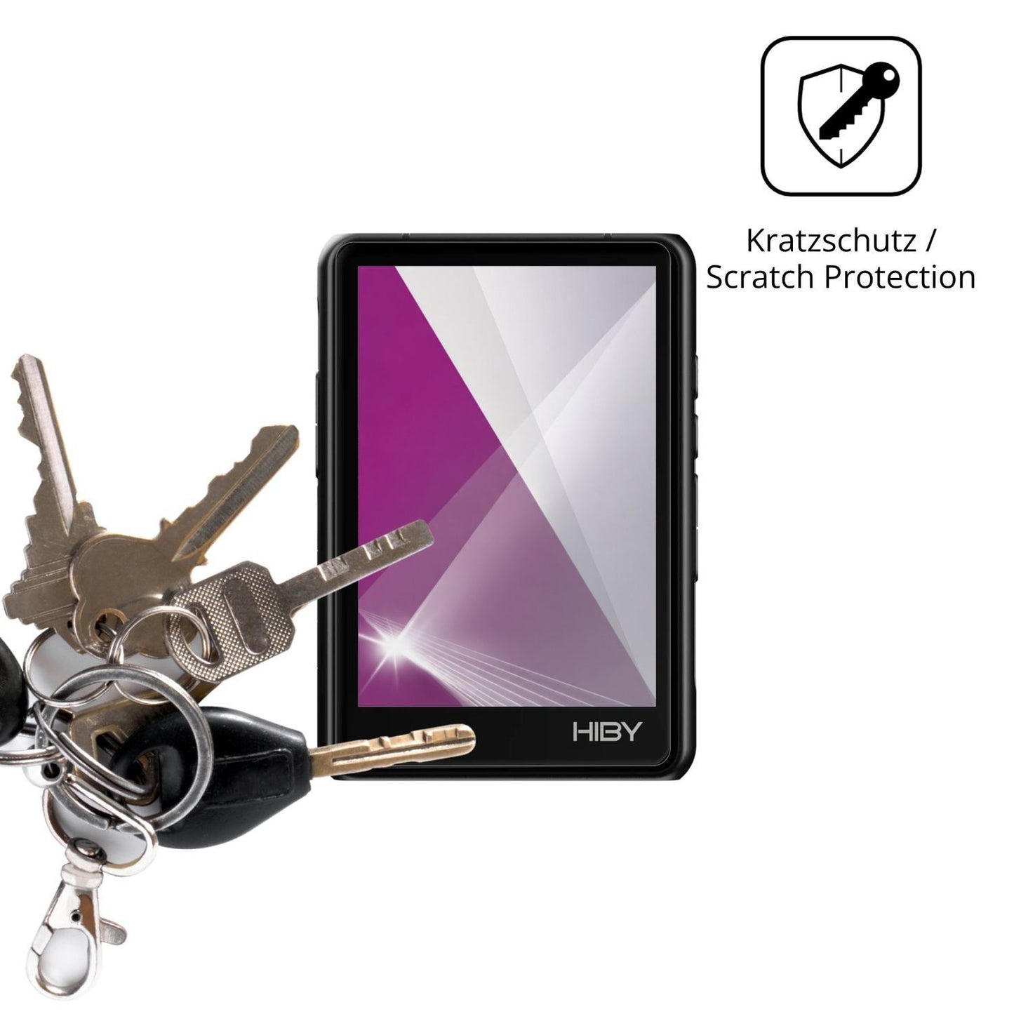 4x Schutzfolie klar für Hiby R3 Pro II Display-Sch (4)