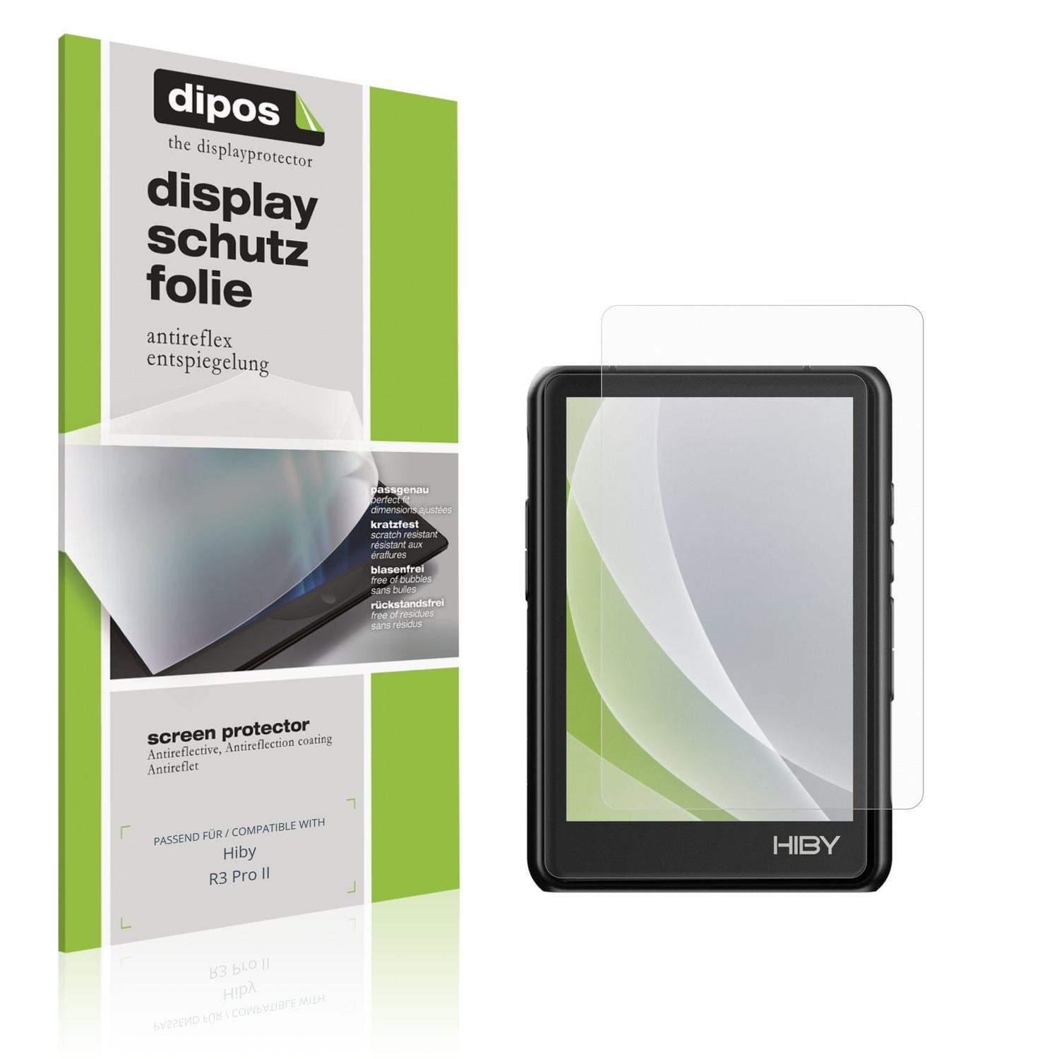 4x Schutzfolie matt für Hiby R3 Pro II Display-Sch (1)