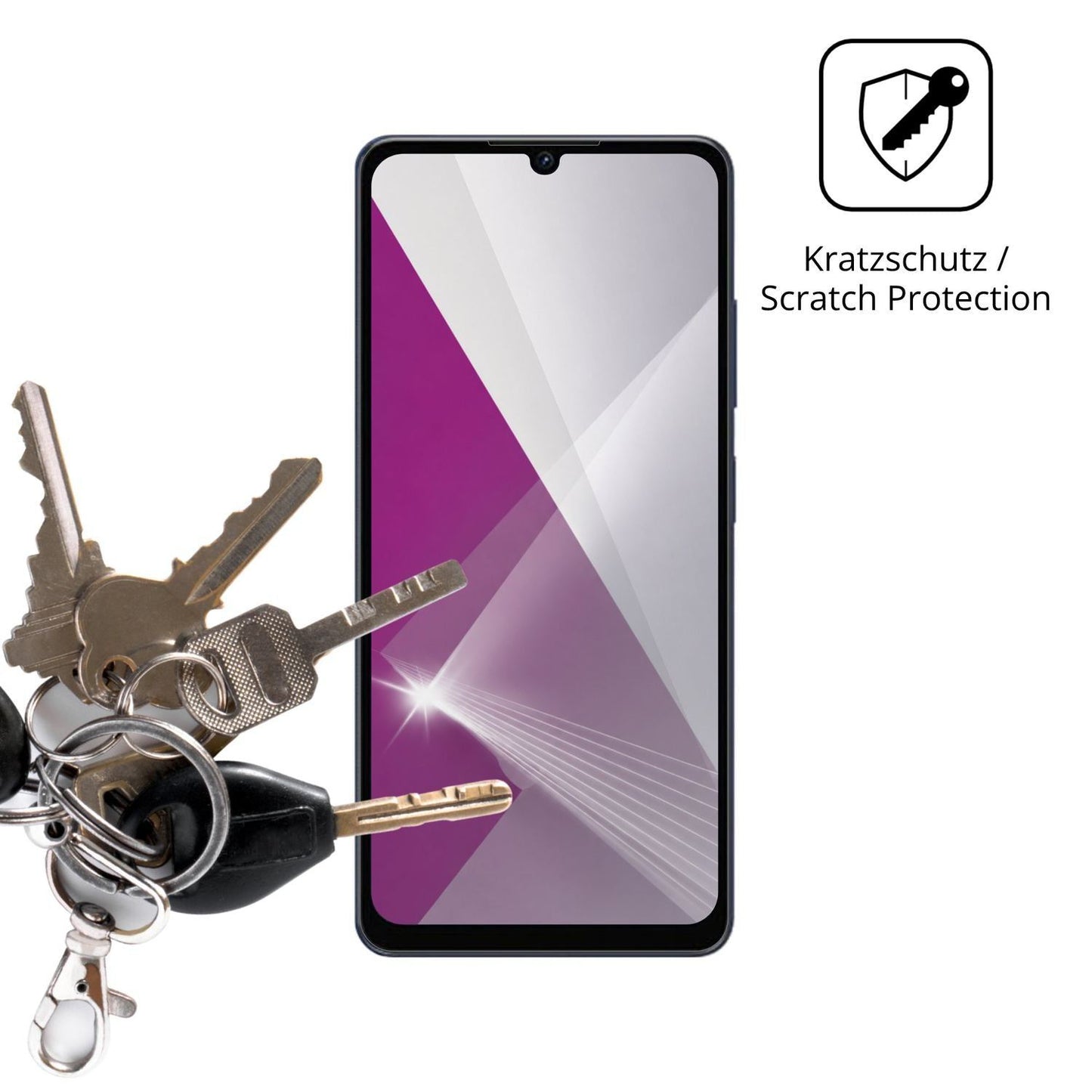 4x Schutzfolie klar für Lava Bold N2 5G Display-Sc (4)