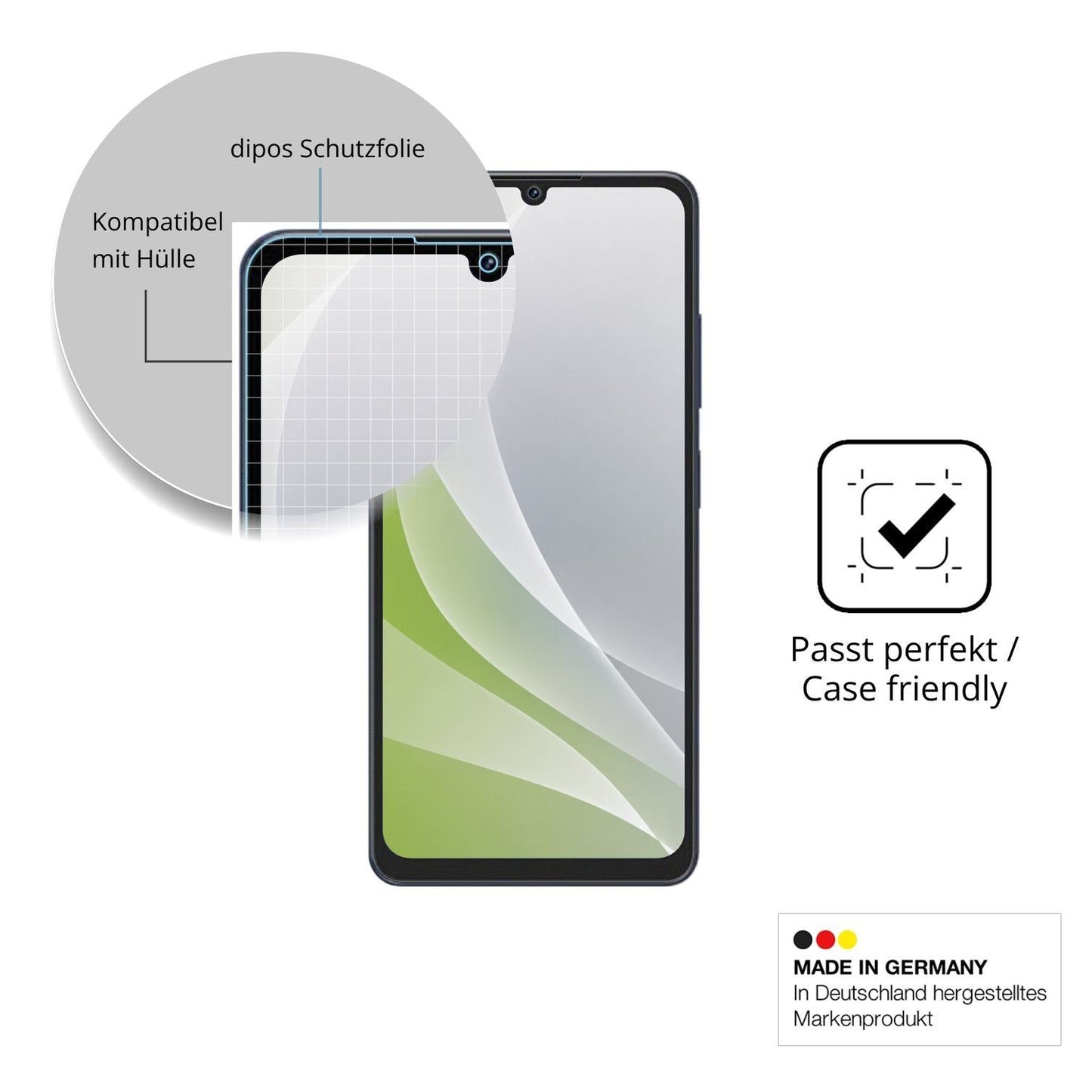 4x Schutzfolie matt für Lava Bold N2 5G Display-Sc (6)