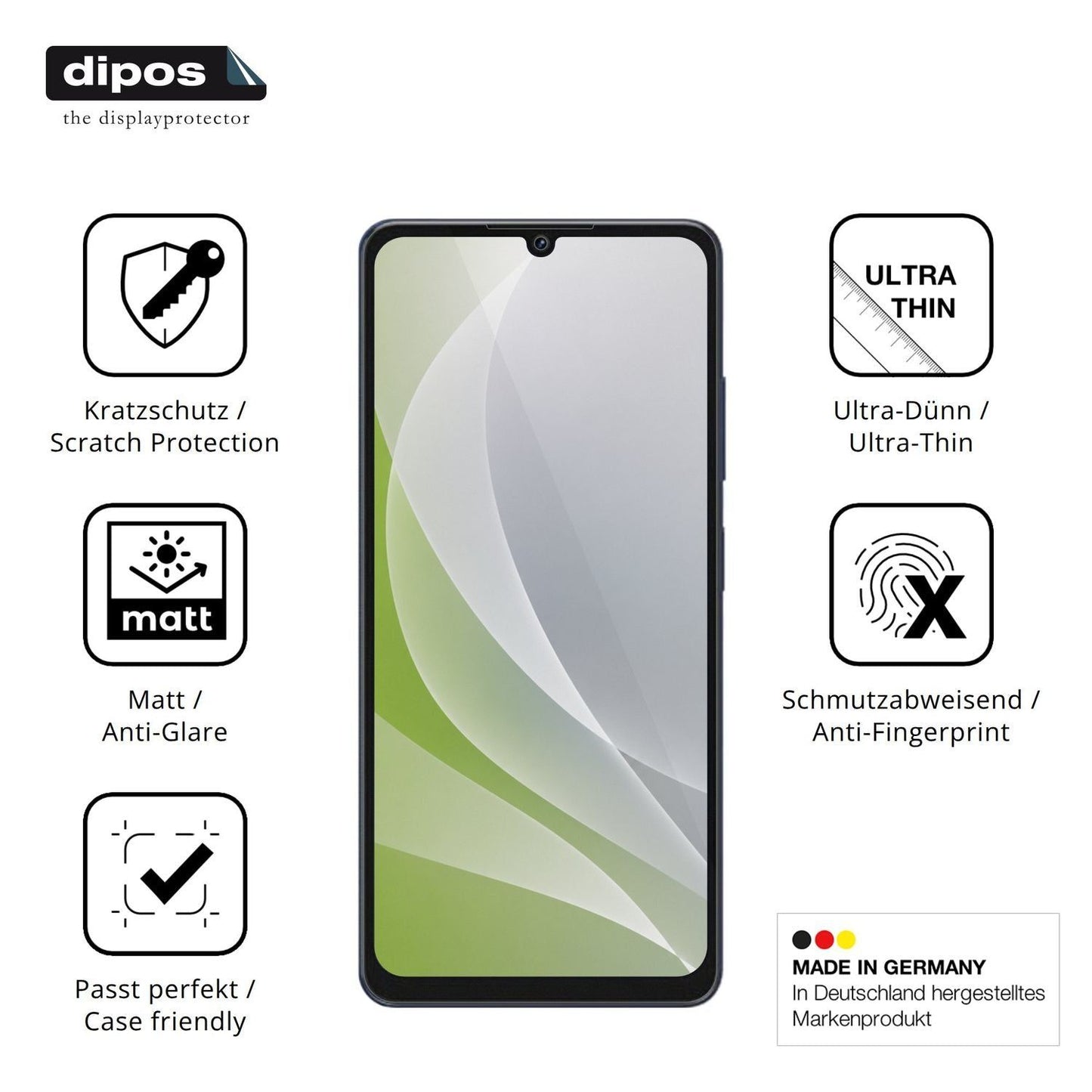 4x Schutzfolie matt für Lava Bold N2 5G Display-Sc (7)