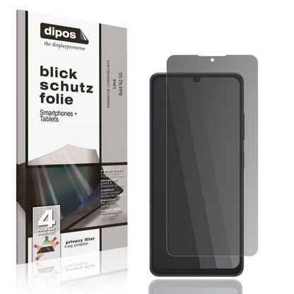 Blickschutzfolie für Lava Bold N2 5G matt Schutzfo (1)
