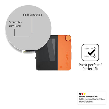 Blickschutzfolie für Hiby W4 matt Schutzfolie Priv (4)