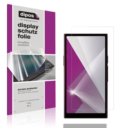 4x Schutzfolie klar für Hiby R8 II Display-Schutzf (1)