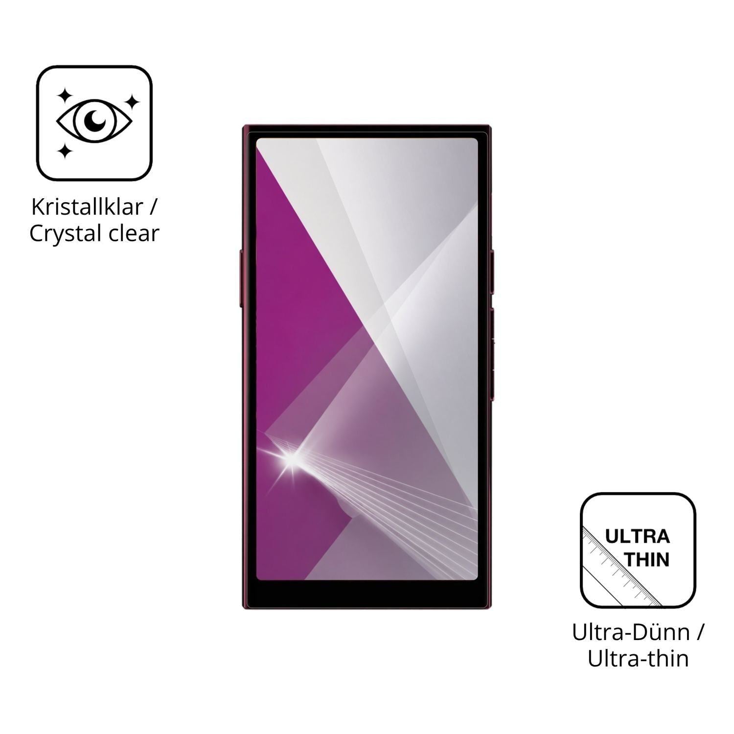 4x Schutzfolie klar für Hiby R8 II Display-Schutzf (5)