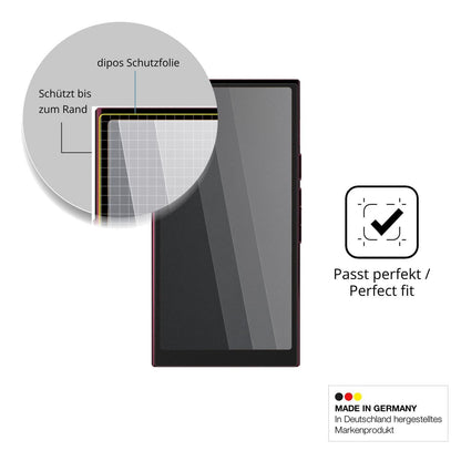 Blickschutzfolie für Hiby R8 II matt Schutzfolie P (4)