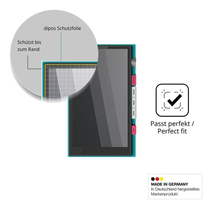 Blickschutzfolie für Hiby Digital M500 matt Schutz (4)