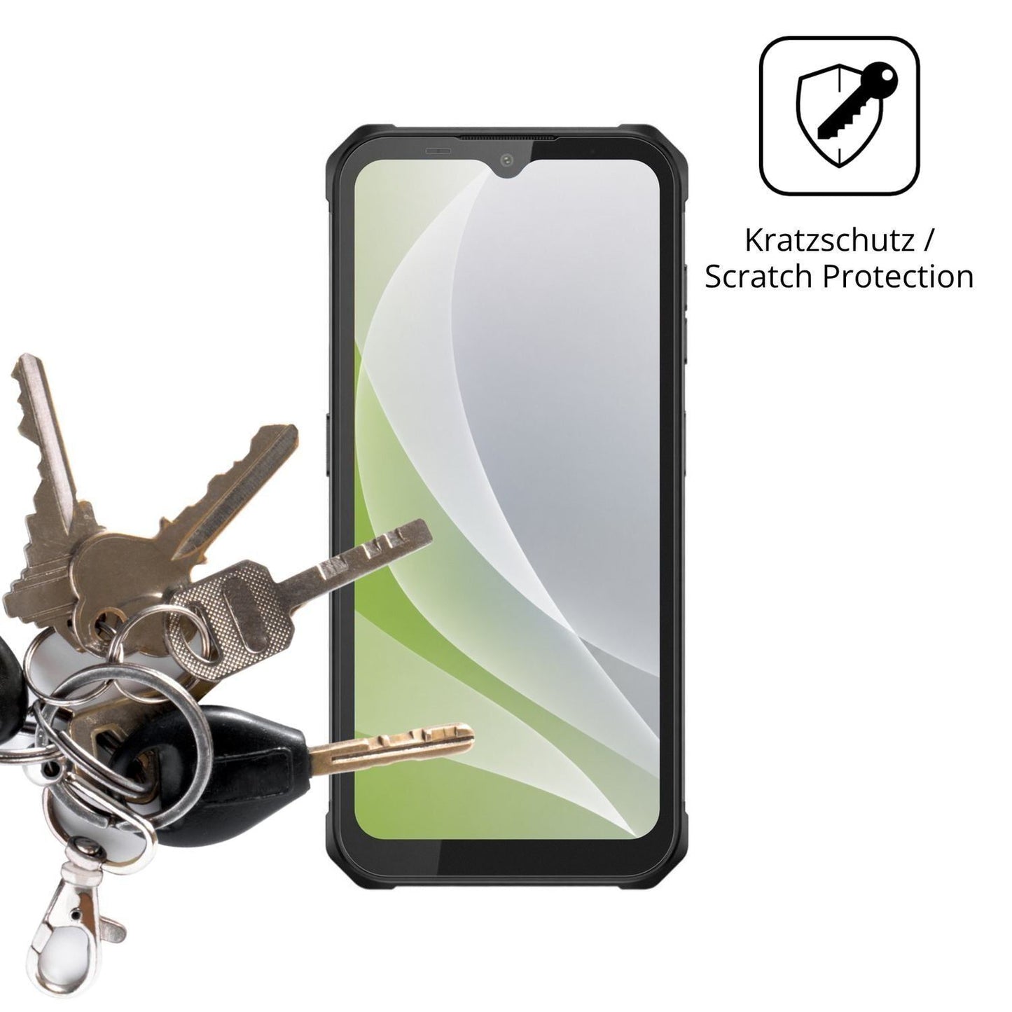 4x Schutzfolie matt für Kruger Matz Drive 11 Displ (4)