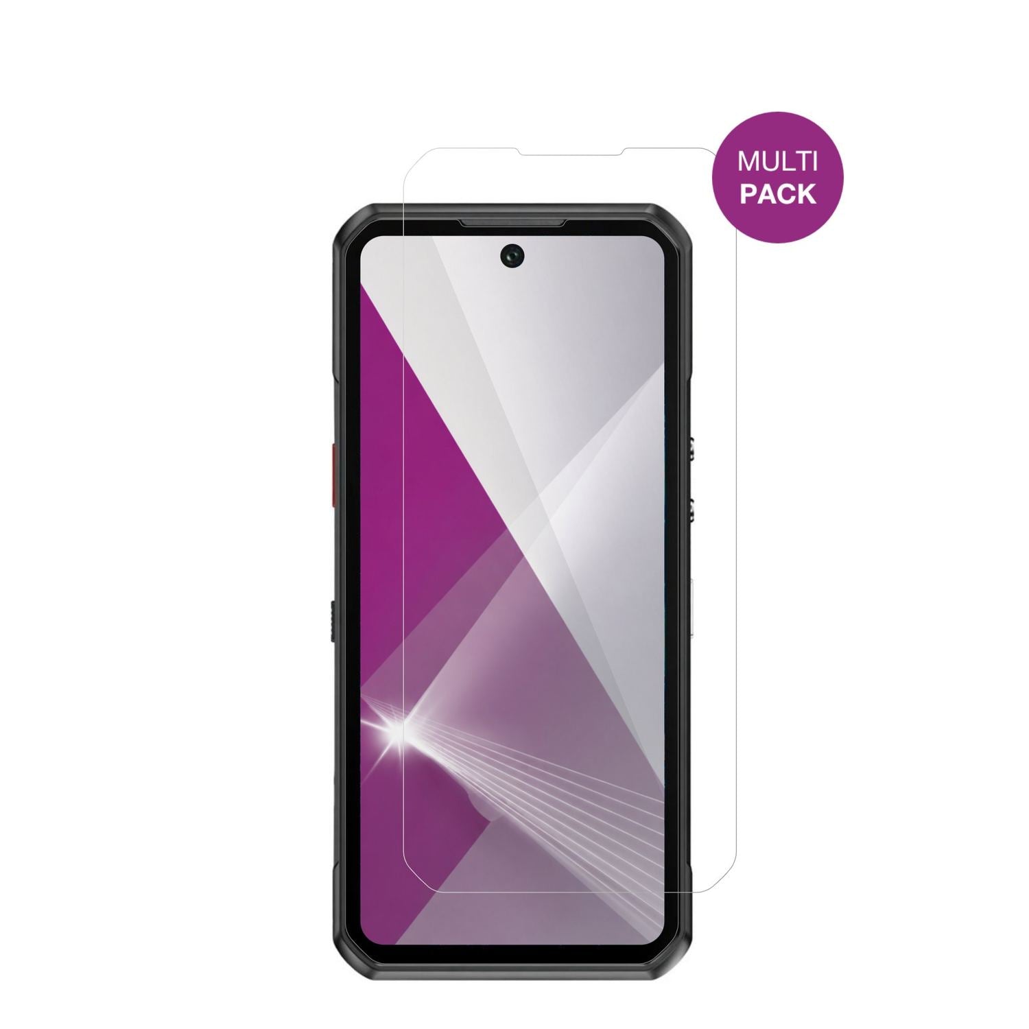 4x Schutzfolie klar für Oukitel WP500 Display-Schu (2)