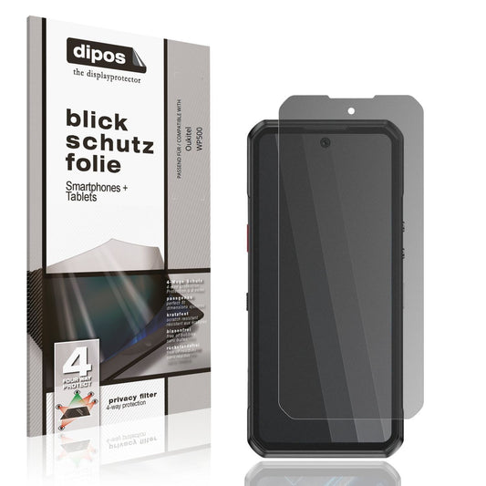 Blickschutzfolie für Oukitel WP500 matt Schutzfoli (1)