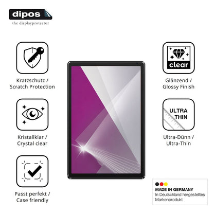2x Schutzfolie klar für Laptok C107 Display-Schutz (7)