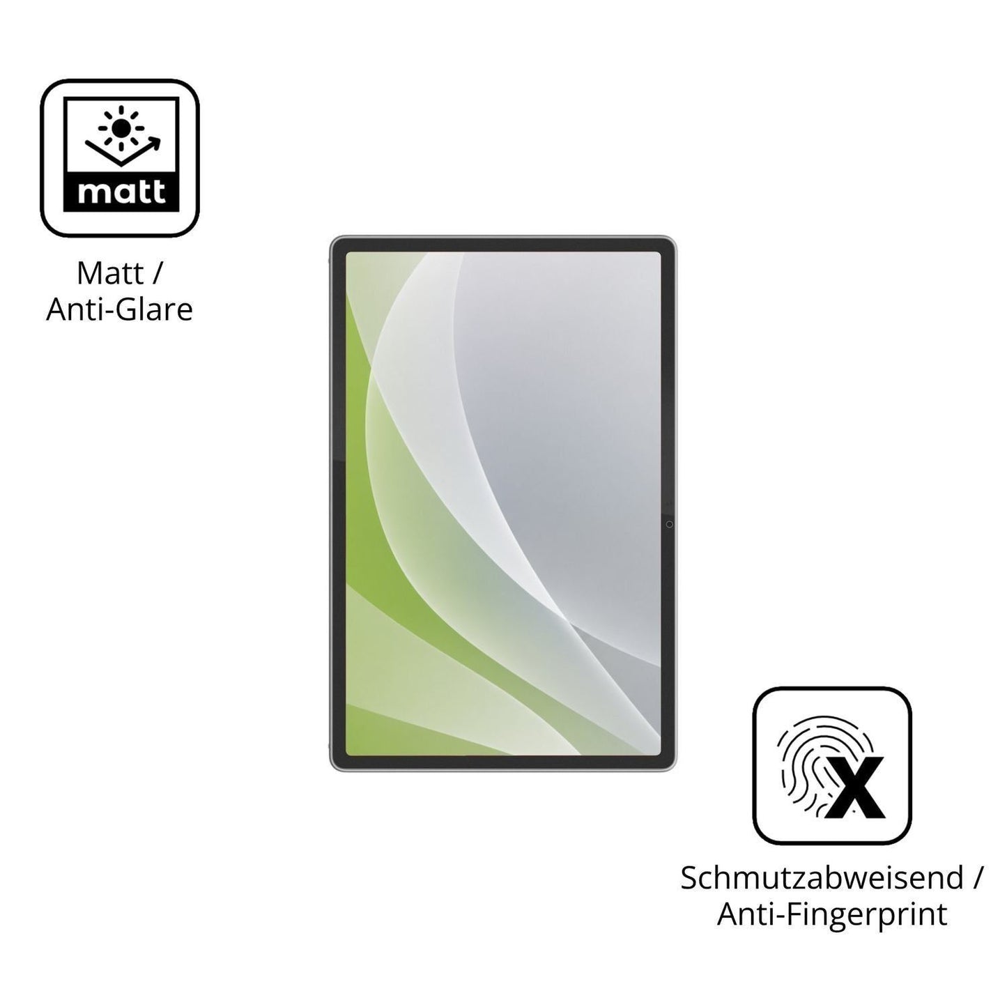 2x Schutzfolie matt für Lenovo Tab Plus Gen2 TB355 (5)