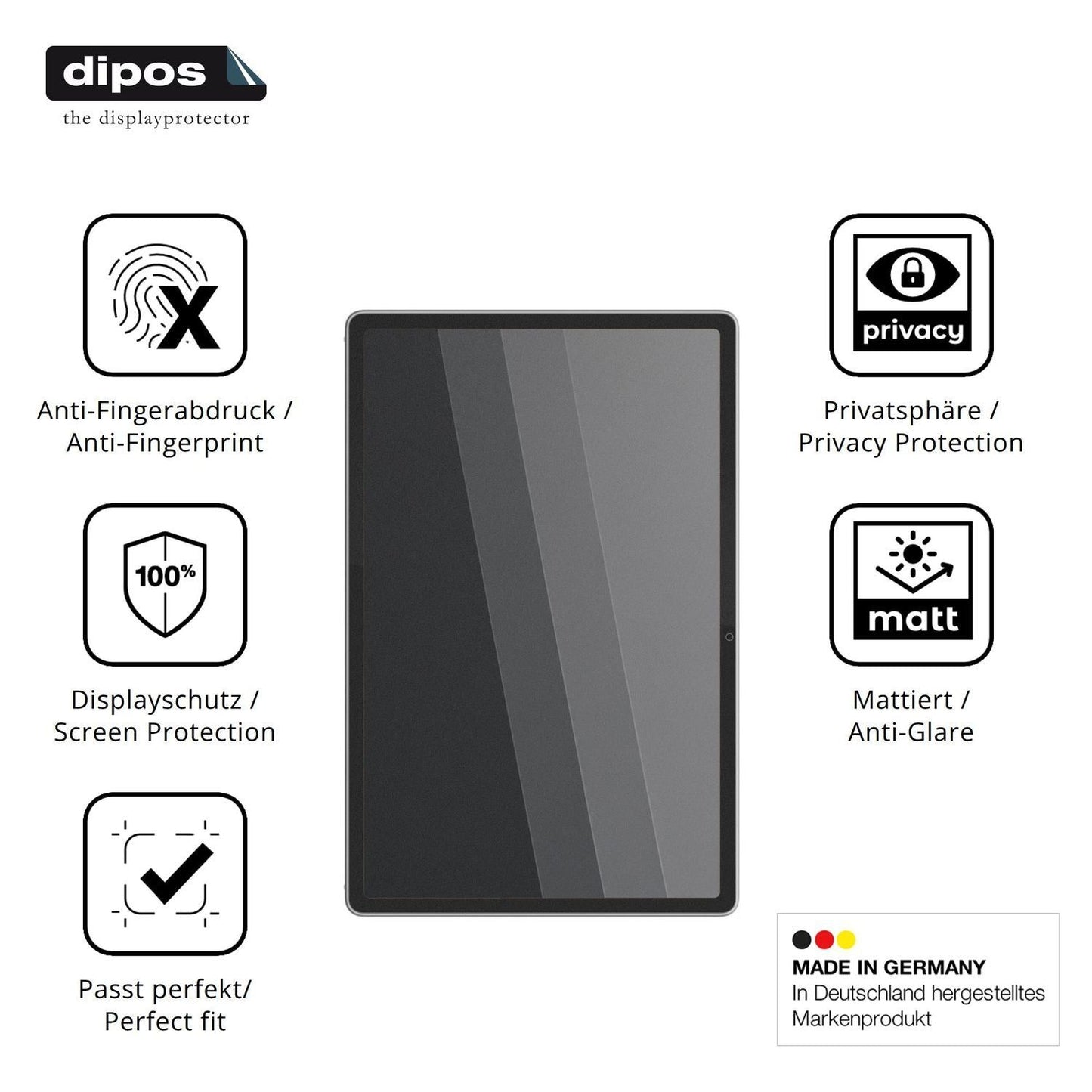 Blickschutzfolie für Lenovo Tab Plus Gen2 TB355FU  (5)