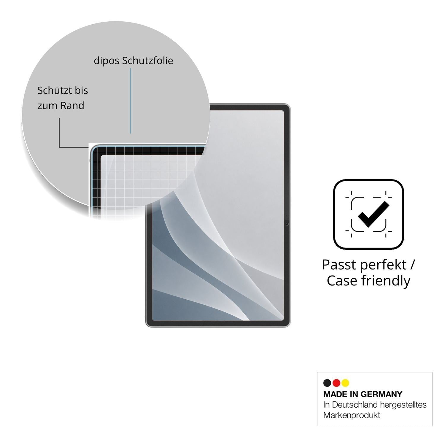 2x 9H Schutzfolie matt für Lenovo Tab Plus Gen2 TB (6)