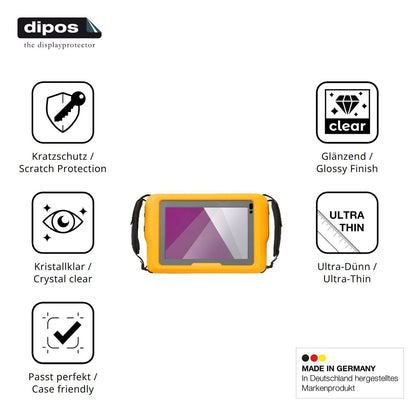 2x Schutzfolie klar für Fluke 832 Display-Schutzfo (7)