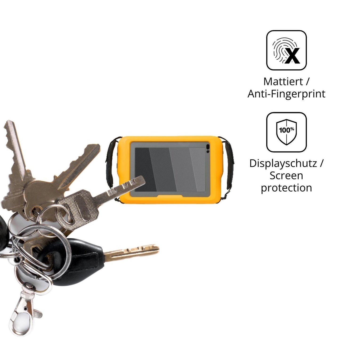Blickschutzfolie für Fluke 832 matt Schutzfolie Pr (3)