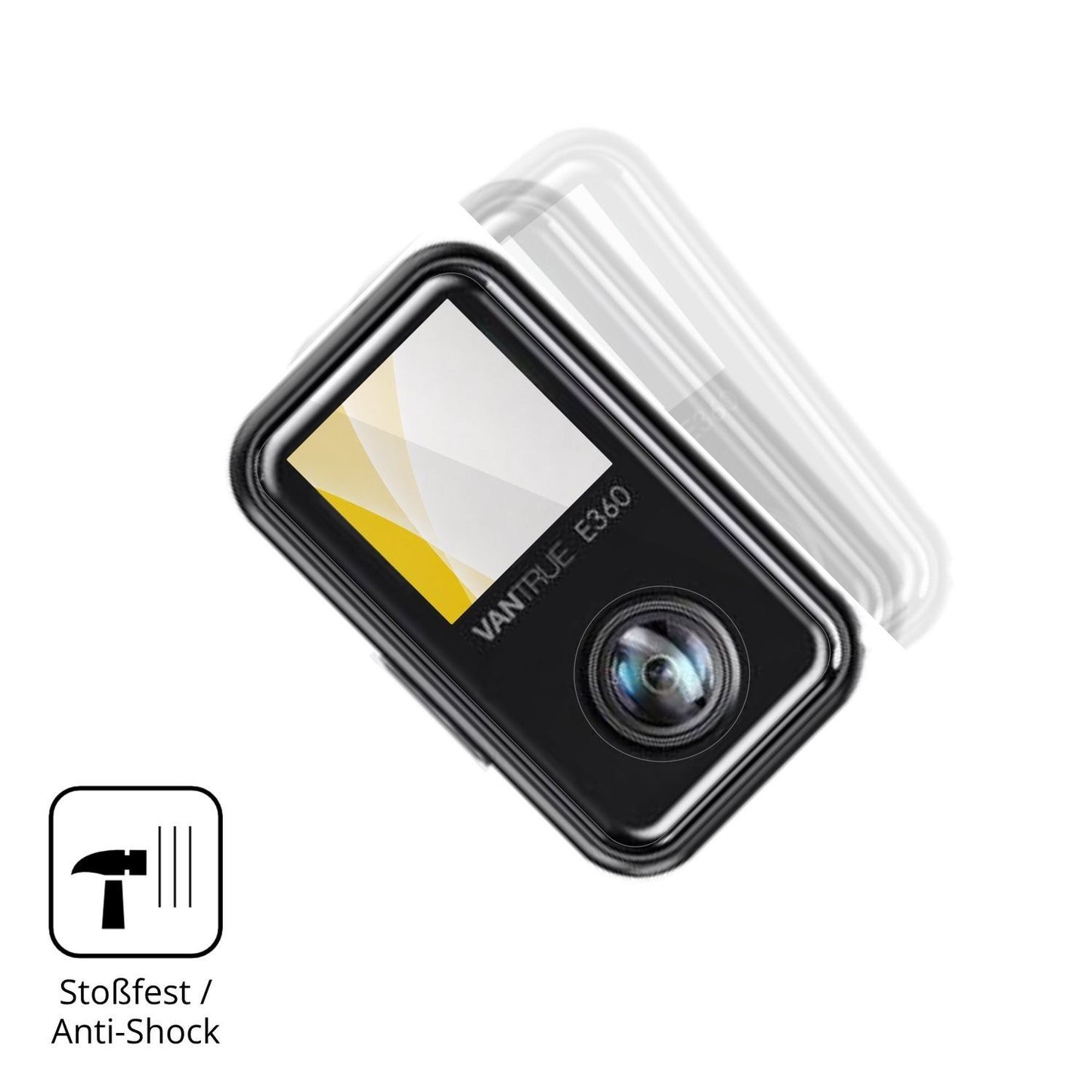 2x 3D Full Cover Schutzfolie für Vantrue E360 Ace (4)