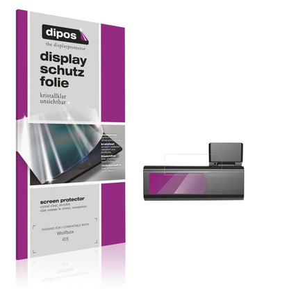 4x Schutzfolie klar für Wolfbox i03 Display-Schutz (1)