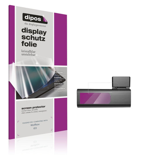 4x Schutzfolie klar für Wolfbox i03 Display-Schutz (1)