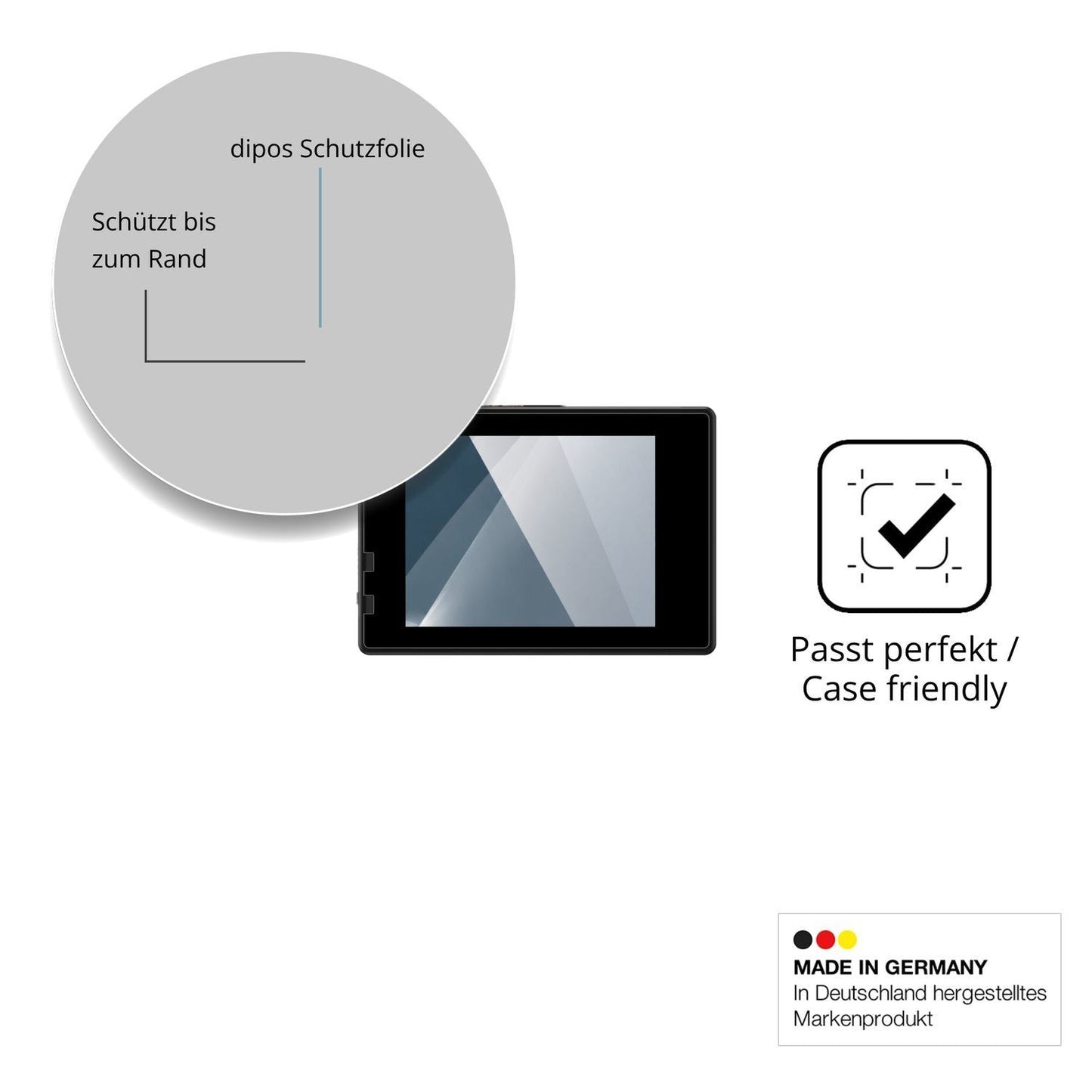 2x 9H Schutzfolie für SIJCAM SJ4000 Air Panzerfoli (6)