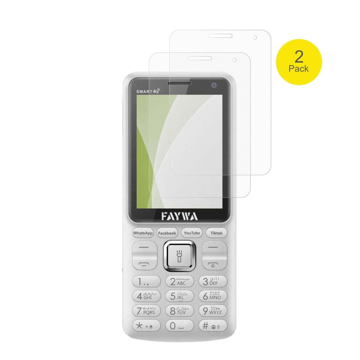 2x Full Cover Schutzfolie matt für Faywa Smart 4G (2)