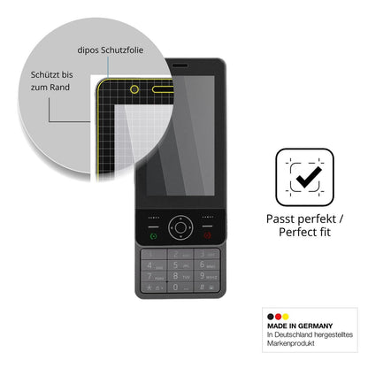 Blickschutzfolie für Yanmis 4G Slide Phone matt Sc (4)