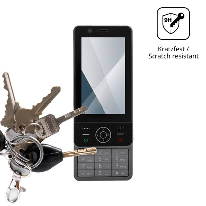 2x 9H Schutzfolie für Yanmis 4G Slide Phone Panzer (3)