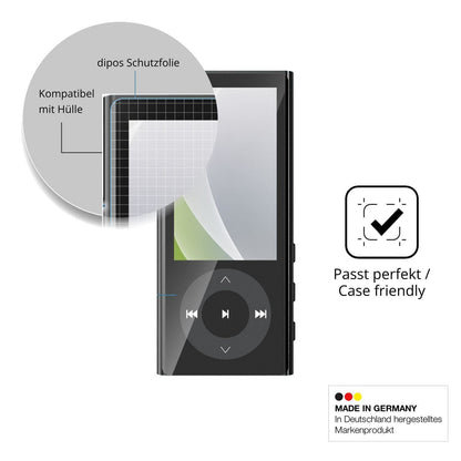 4x Schutzfolie matt für PlayerPure A9 MP3-Player D (6)